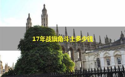 17年战旗角斗士多少钱 17年战旗角斗士多少钱