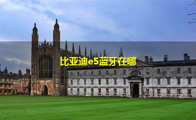 比亚迪e5蓝牙在哪