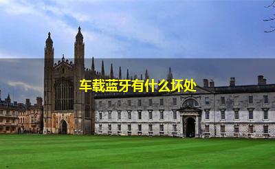 车载蓝牙有什么坏处