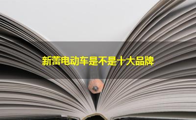 新蕾电动车是不是十大品牌 新蕾电动车是不是十大品牌